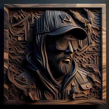 3D model Watch Dogs 2 game (STL)